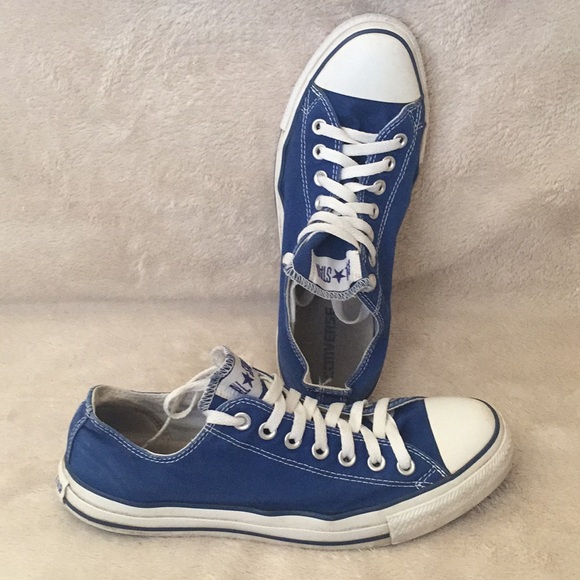 royal blue converse shoes
